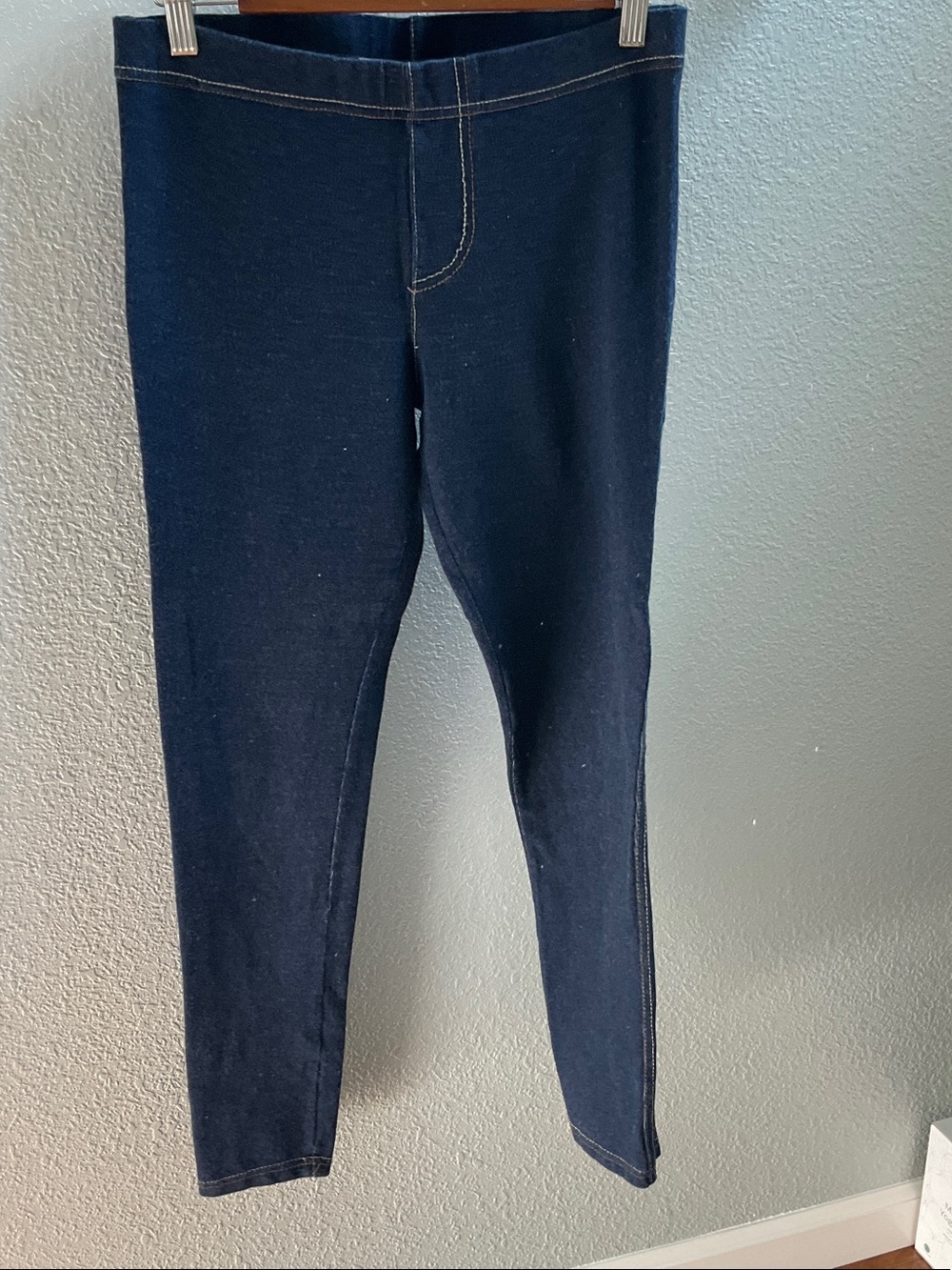 Max Studio Navy Pull-On Jeggings - Dark Indigo